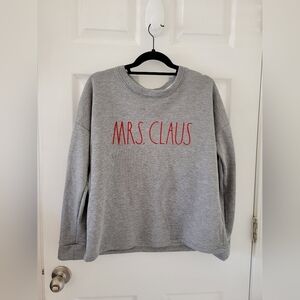 Rae Dunn Gray Sweatshirt NEW